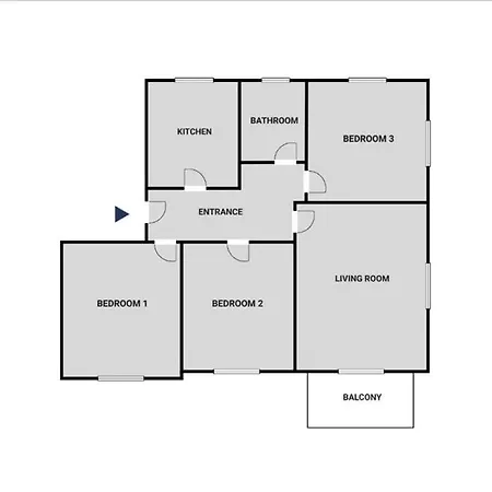 Blossom 90 Qm 3 Schlafzimmer Balkon & Voll Ausgestattete Kueche Цюрих