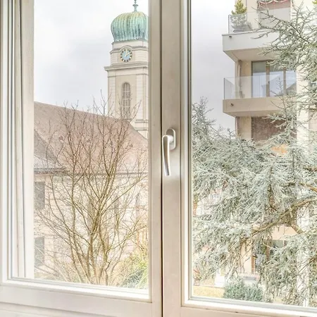 Blossom 90 Qm 3 Schlafzimmer Balkon & Voll Ausgestattete Kueche Ζυρίχη