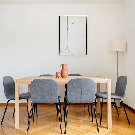 Blossom 90 Qm 3 Schlafzimmer Balkon & Voll Ausgestattete Kueche Apartamento