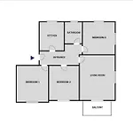 Blossom 90 Qm 3 Schlafzimmer Balkon & Voll Ausgestattete Kueche Zürih